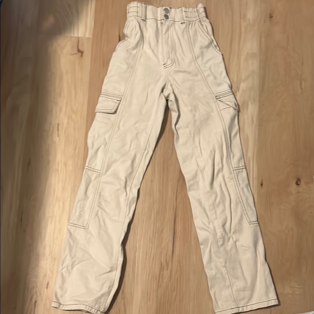 RSQ Men's Beige Cargo Pants